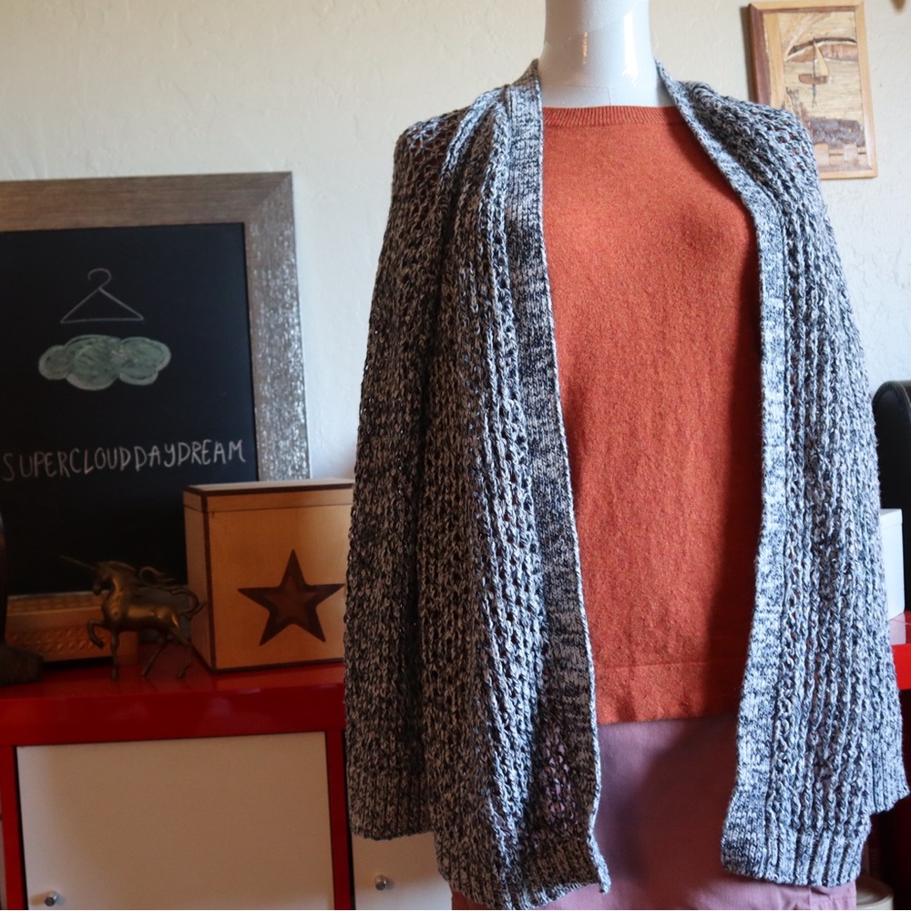 Splendid blue and White Cardigan - Picture 2 of 6